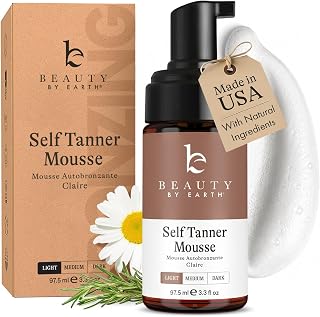 Self Tanner Mousse - Natural, Organic, Non-Toxic Formula