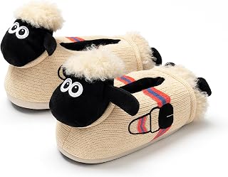 Coddies Shaun the Sheep Plush Slippers - Memory Foam Comfort for All Ages