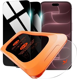OMOTON 2-Pack Privacy Screen for iPhone 18 Pro Max