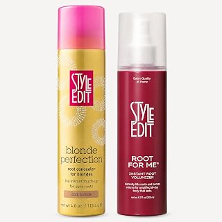 ROOT FOR ME™ Root Volumizer & Concealer Spray for Dark Blonde Hair