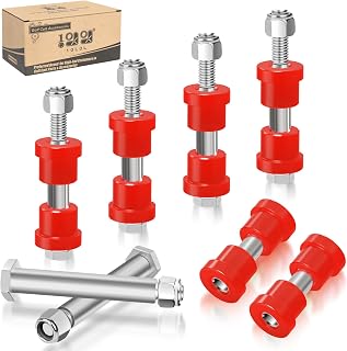 10L0L Golf Cart Bushing Kit for Rear Springs, fits EZGO TXT & Club Car DS
