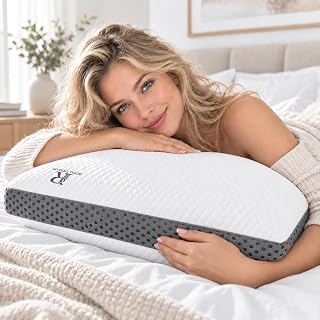 Royal Therapy Queen-Size Pillow for Neck & Shoulder Pain Relief
