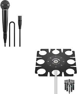 Phenyx Pro Vocal Microphone with 8-Slot Holder Bundle