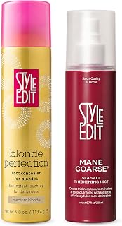 MANE COARSE™ Sea Salt Thickening Mist for Medium Blonde Roots