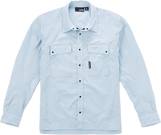 Truewerk Men's Button-Down Long Sleeve Shirt - Breathable, SPF Protection, Fast-Dry
