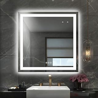 Amorho 36" LED Bathroom Mirror with Front & Back Lighting