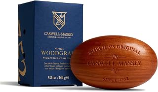 Caswell-Massey Sandalwood Body Soap for Men & Women, Moisturizing & Natural