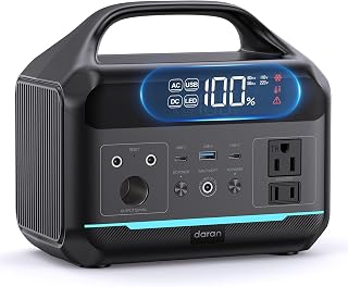 DARAN 300W Power Station for Solar Camping & Home Backup