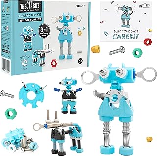 The Off Bits CareBit Robot Building Set for Kids, STEM Gift for Ages 6-10+
