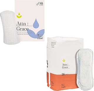Attn: Grace Panty Liners & Incontinence Pads - Discreet Protection for Sensitive Skin
