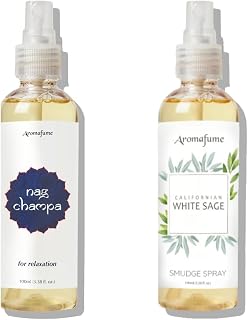 Aromafume Nag Champa Sage Mist | 100ml | Purifying & Protective Spray