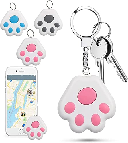 1 Pack 2023 Newly Mini Dog GPS Tracking Device, Portable Bluetooth Intelligent Anti-Lost Device for Luggages/ Kid/ Pet Bluetooth Alarms,No Monthly Fee (Black)