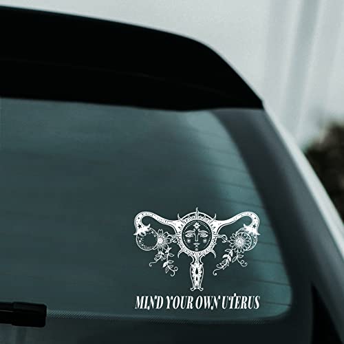 Mind Your Own Sticker, Dont Tread On Me Bumper Sticker for Car Window Laptops Trucks 7.1 x 5.9inch Sticker Vinyl Decal Bumper Sticker (Style B)