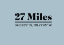 27 Miles logo