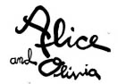 Alice + Olivia logo