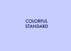 Colorful Standard promo codes