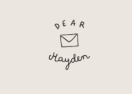 Dear Hayden logo