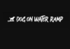Dog on Water Ramp