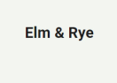 Elm & Rye logo