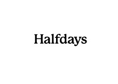 Halfdays promo codes