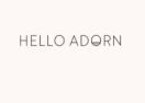 Hello Adorn logo