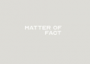 MATTER OF FACT logo