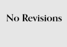 No Revisions logo