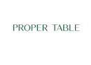 Proper Table logo