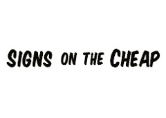 Signs On The Cheap promo codes